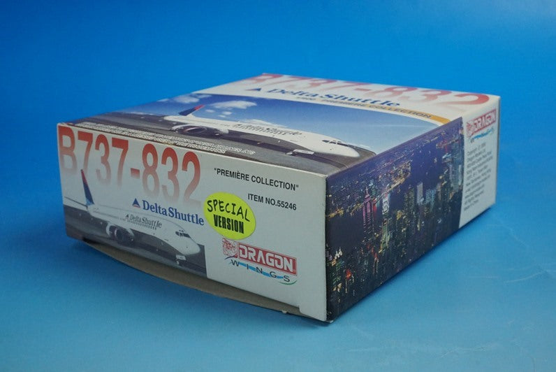 1:400 B737-832 DELTA Airlines N394DA 55246 Dragon airplane model