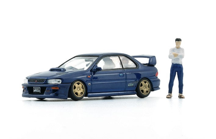 64B0077 BM CREATIONS 1:64 Subaru Impreza WRX GC8 TYPE-R Custom ID RHD with figure