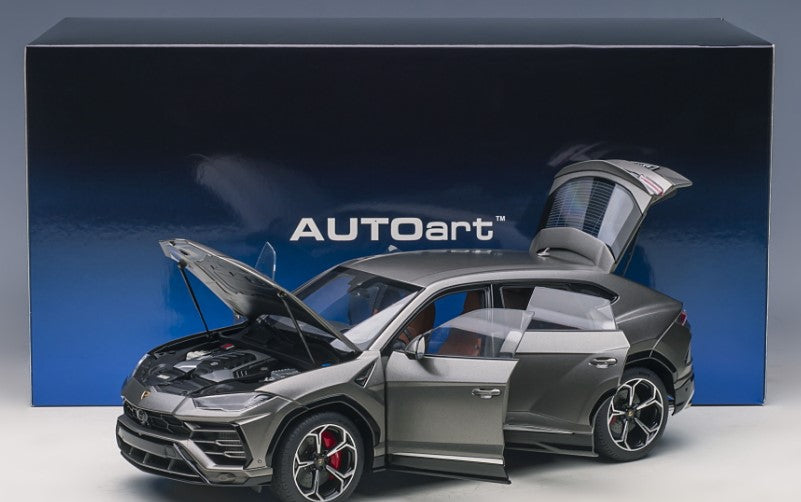 79164 AUTOart 1:18 Lamborghini Urus Matte Metallic Gray model car
