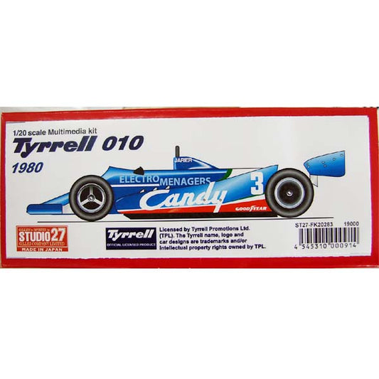 [ Back-order ]STUDIO27 FK20283 1:20 Tyrrell 010 1980 Multimedia Kit