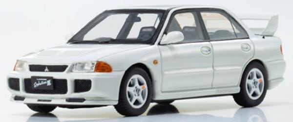 KSR43120W KYOSHO 1:43 Mitsubishi Lancer Evolution III White All Japan Model Hobby Show 2023 model car