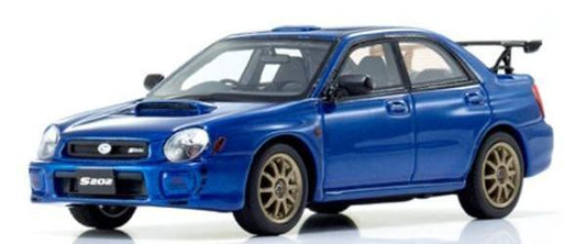 KSR43118BL KYOSHO 1:43 Subaru Impreza S202 Blue model car