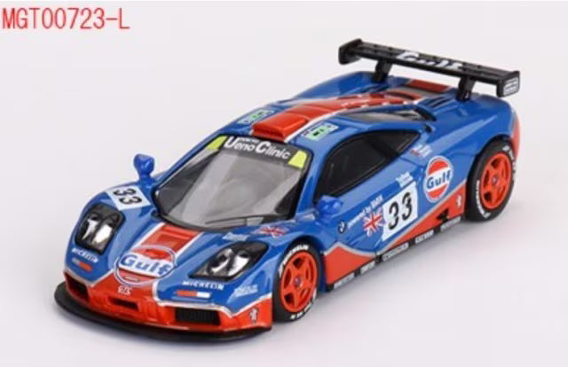 MGT00723-L TSM MINI-GT 1:64 McLaren F1 GTR Le Mans 24 Hours 1996 #33