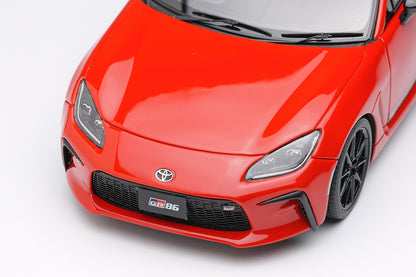 [ Back-order ] Make Up EIDOLON EM752A 1:43 Toyota GR86 RZ 40th Anniversary Limited Red