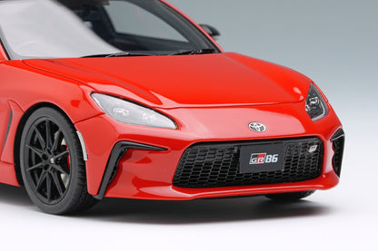 [ Back-order ] Make Up EIDOLON EM752A 1:43 Toyota GR86 RZ 40th Anniversary Limited Red