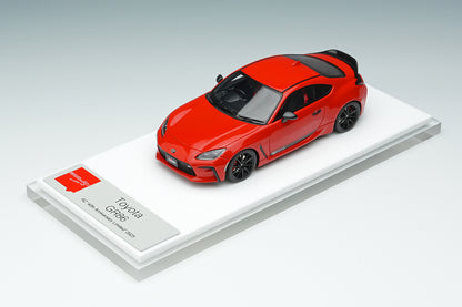 [ Back-order ] Make Up EIDOLON EM752A 1:43 Toyota GR86 RZ 40th Anniversary Limited Red