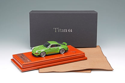 [ Back-order ] Make Up Titan64 TM004B 1:64 Singer DLS Green