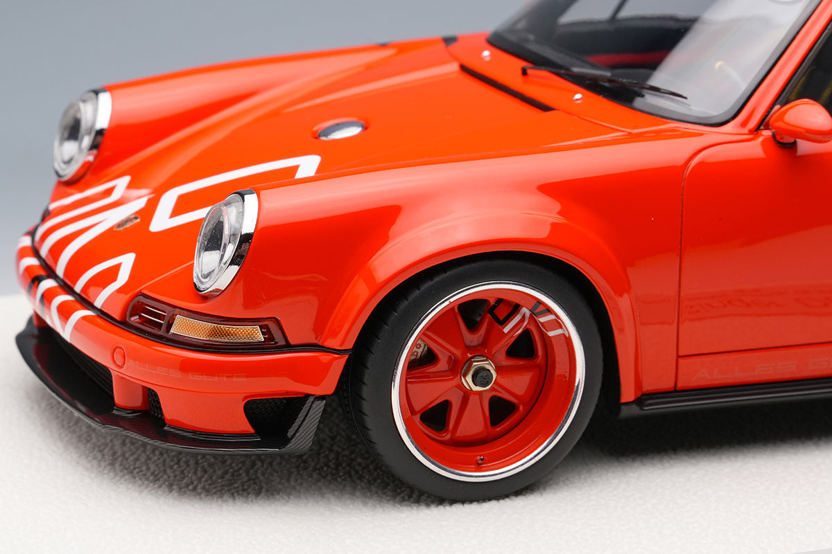 [ Back-order ] Make Up EIDOLON EML018I 1:18 Singer 911 DLS Bright Red Goodwood Festival of Speed 2018  model car