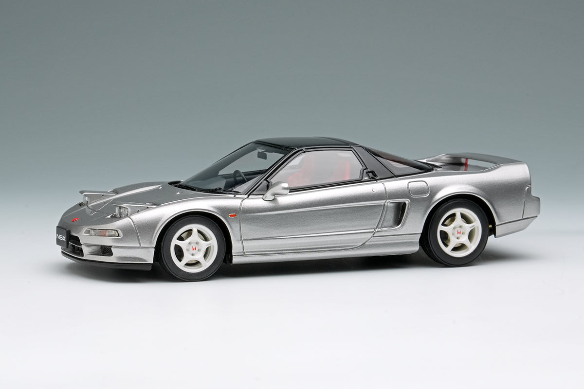 [ Back-order ] Make Up EIDOLON EM666G 1:43 Honda NSX-R NA1 1992 Headlamp Open Sebring Silver Metallic model car
