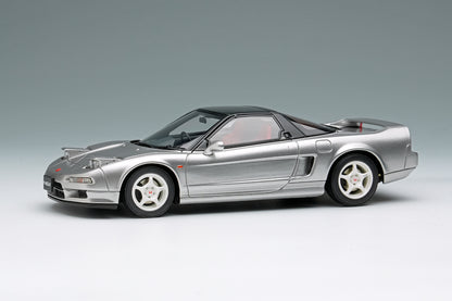 [ Back-order ] Make Up EIDOLON EM666G 1:43 Honda NSX-R NA1 1992 Headlamp Open Sebring Silver Metallic model car