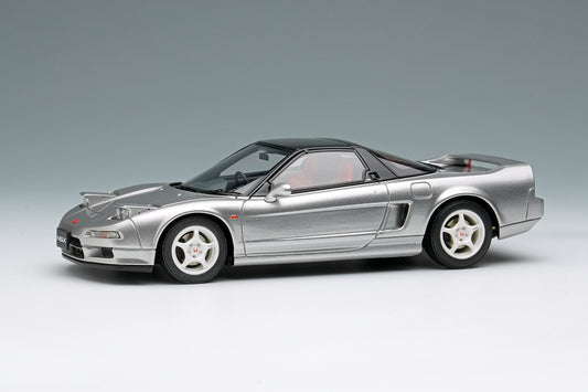 [ Back-order ] Make Up EIDOLON EM666G 1:43 Honda NSX-R NA1 1992 Headlamp Open Sebring Silver Metallic model car