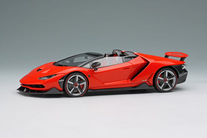 [ Back-order ] Make Up EIDOLON EM783D 1:43 Lamborghini Centenario Roadster LP770-4 2016 Rear Wing Up Rosso Mars model car