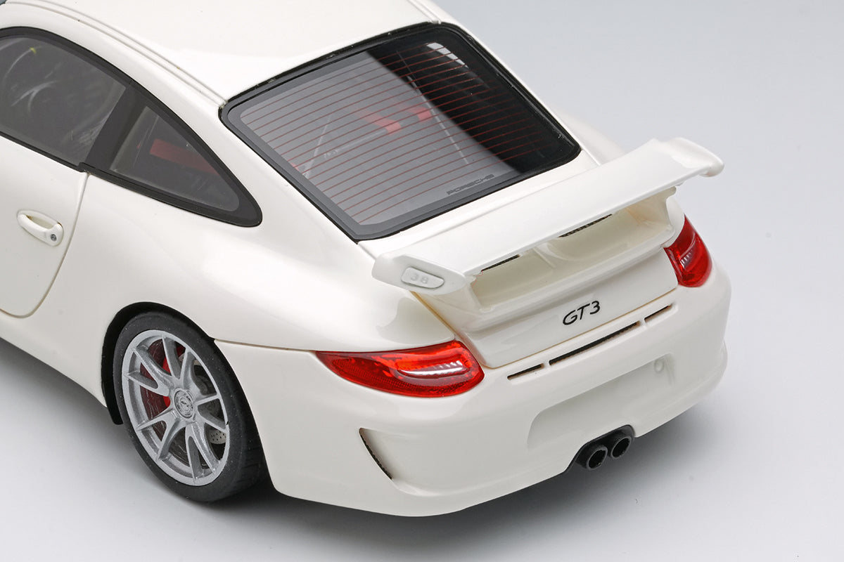 [ Back-order ] Make Up EIDOLON EM721B 1:43 Porsche 911 997.2 GT3 Clubsport 2010 Carrera White model car
