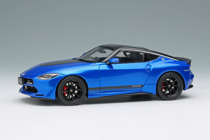 [ Back-order ] Make Up EIDOLON EM735C 1:43 Nissan Fairlady Z Customized Edition 2024 Seiran Blue Super Black model car