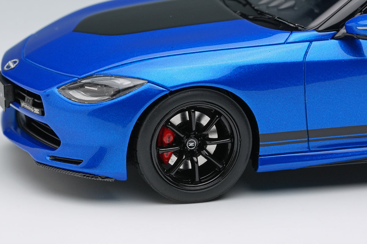 [ Back-order ] Make Up EIDOLON EM735C 1:43 Nissan Fairlady Z Customized Edition 2024 Seiran Blue Super Black model car