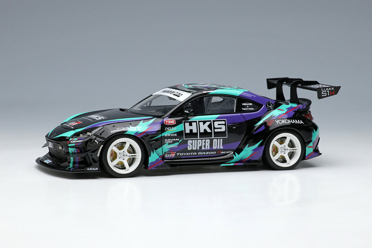[ Back-order ] Make Up EIDOLON EM665 1:43 HKS Racing Performer GR86 model car