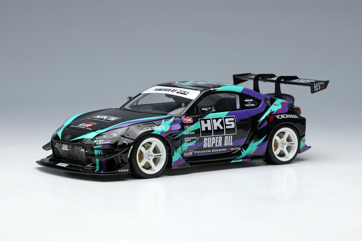 [ Back-order ] Make Up EIDOLON EM665 1:43 HKS Racing Performer GR86 model car