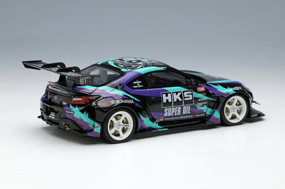[ Back-order ] Make Up EIDOLON EM665 1:43 HKS Racing Performer GR86 model car