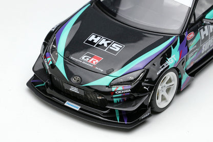 [ Back-order ] Make Up EIDOLON EM665 1:43 HKS Racing Performer GR86 model car