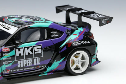 [ Back-order ] Make Up EIDOLON EM665 1:43 HKS Racing Performer GR86 model car