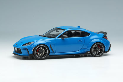 [ Back-order ] Make Up EIDOLON EM725C 1:43 TOM'S GR86 Widebody 2022 Bright Blue model car