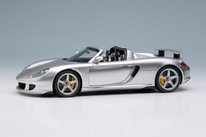 [ Back-order ] Make up EIDOLON 1:43 EM567A Porsche Carrera GT 2004 Rear wing up GT- Silver