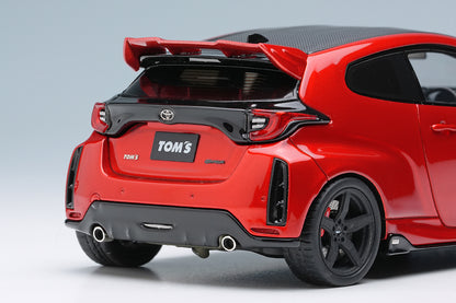 [ Back-order ] Make up EIDOLON EM704D 1/43 TOM'S GR Yaris 2021 Emotional Red 2 Red