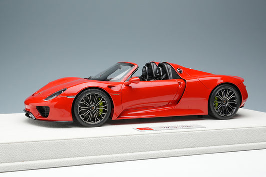 [ Back-order ] Make up EIDOLON EML045C 1/18 Porsche 918 Spyder 2011 Guards Red Red