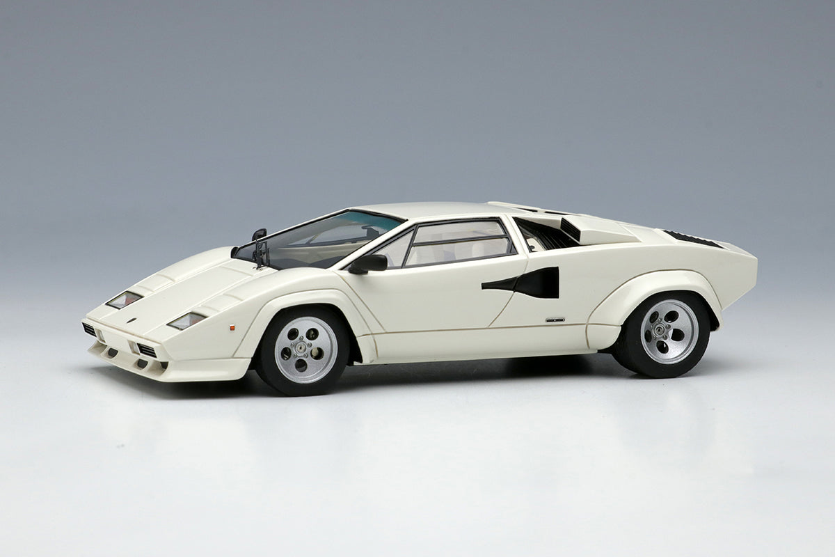[ Back-order ] Make Up EIDOLON EM651C 1:43 Lamborghini Countach LP5000S 1982 White model car