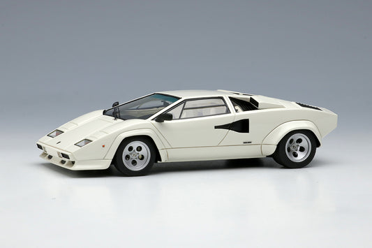 [ Back-order ] Make Up EIDOLON EM651C 1:43 Lamborghini Countach LP5000S 1982 White model car