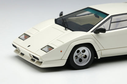 [ Back-order ] Make Up EIDOLON EM651C 1:43 Lamborghini Countach LP5000S 1982 White model car