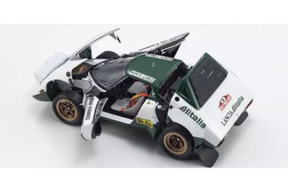 [ Back-order ] KYOSHO KS08130E 1:18 Lancia Stratos HF 1975 Monte Carlo #14 model car