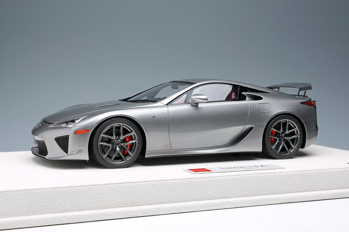 [ Back-order ] Make up EIDOLON EML111C 1/18 Lexus LFA 2010 Rear Wing up Steel Grey