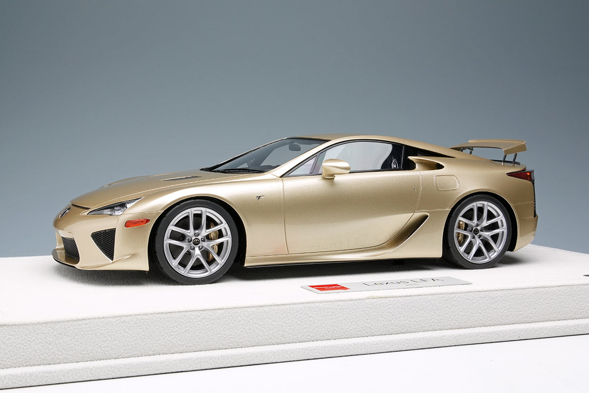 [ Back-order ] Make up EIDOLON EML111D 1/18 Lexus LFA 2010 Rear Wing up Crystal Gold