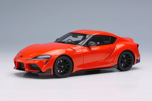 [ Back-order ] Make Up EIDOLON EM730 1:43 Toyota GR Supra RZ A91 Plasma Orange 100 Edition model car