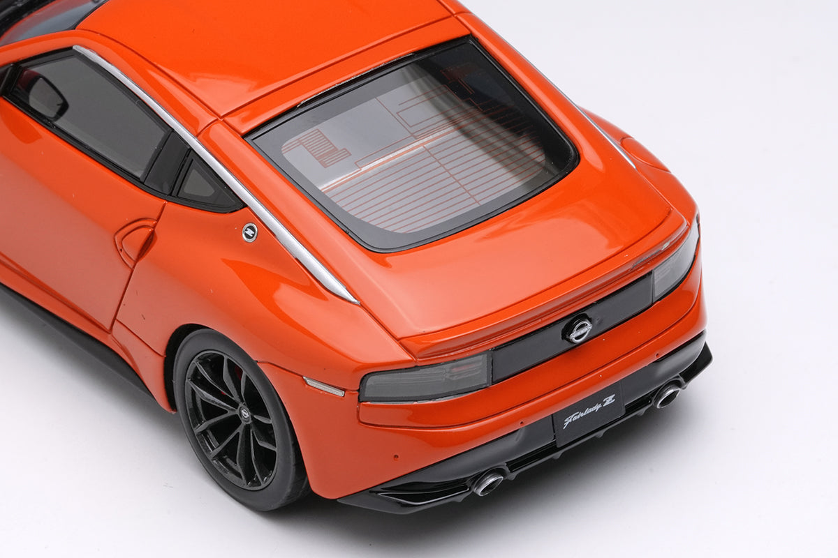 [ Back-order ] Make up EIDOLON EM763 1/43 Nissan Fairlady Z Version ST 2024 (JP) 432 Orange