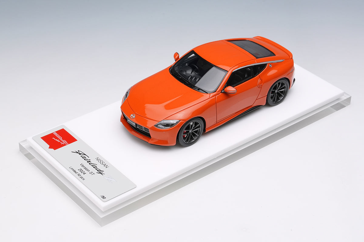 [ Back-order ] Make up EIDOLON EM763 1/43 Nissan Fairlady Z Version ST 2024 (JP) 432 Orange