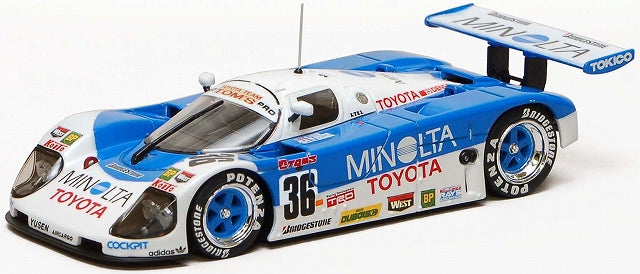 [Back-order] Q-MODEL QMC035 1:43 TOYOTA 90C-V #36 1990LM Minolta Diecast