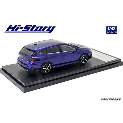 [ Back-order ] Hi-Story HS330BL 1:43 SUBARU LEVORG GT-H 2020 Lapis Lazuli Blue Pearl Diecast model car