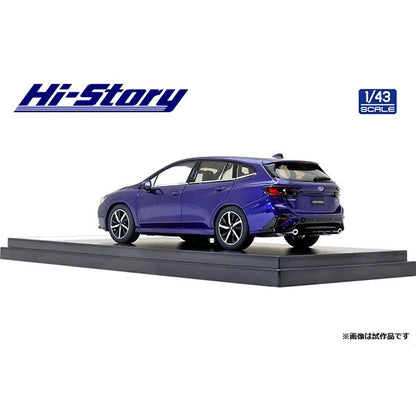 [ Back-order ] Hi-Story HS330BL 1:43 SUBARU LEVORG GT-H 2020 Lapis Lazuli Blue Pearl Diecast model car