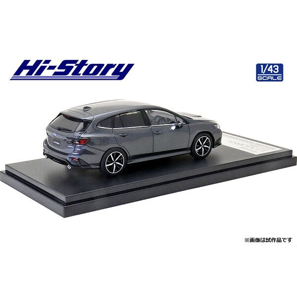 [ Back-order ] Hi-Story HS330GY 1:43 SUBARU LEVORG GT-H 2020 Magnetite Gray Metallic Diecast model car