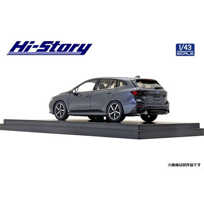 [ Back-order ] Hi-Story HS330GY 1:43 SUBARU LEVORG GT-H 2020 Magnetite Gray Metallic Diecast model car