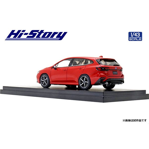 [ Back-order ] Hi-Story HS330RE 1:43 SUBARU LEVORG GT-H 2020 Pure Red Diecast model car