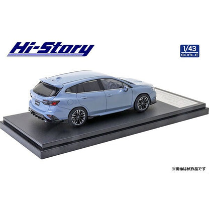 [ Back-order ] Hi-Story HS332KH 1:43 SUBARU LEVORG 2020 Dynamic Style Accessories Cool Gray Khaki Diecast model car