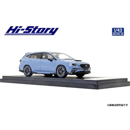 [ Back-order ] Hi-Story HS332KH 1:43 SUBARU LEVORG 2020 Dynamic Style Accessories Cool Gray Khaki Diecast model car