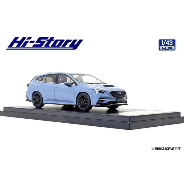 [ Back-order ] Hi-Story HS333KH 1:43 SUBARU LEVORG STI Sport 2020 STI Sports Parts Cool Gray Khaki Diecast model car