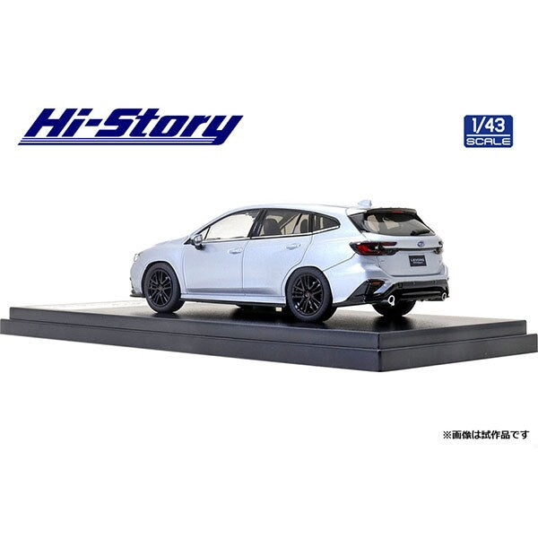 [ Back-order ] Hi-Story HS333SL 1:43 SUBARU LEVORG STI Sport 2020 STI Sports Parts Ice Silver Metallic Diecast model car