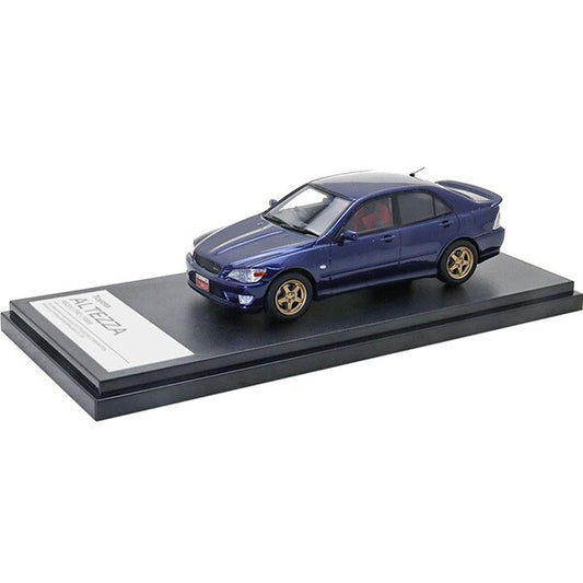 [Back-order] Hi-Story HS337BL 1:43 Toyota ALTEZZA RS200 TRD 1998 Blue Mica Resin