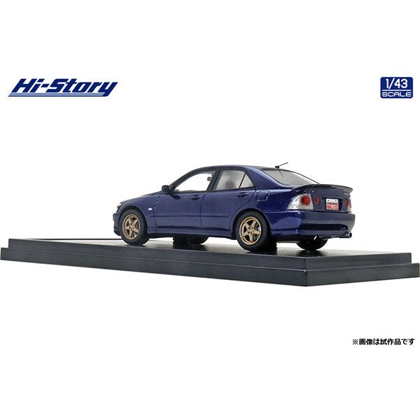 [Back-order] Hi-Story HS337BL 1:43 Toyota ALTEZZA RS200 TRD 1998 Blue Mica Resin