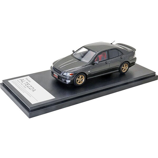 [Back-order] Hi-Story HS337GY 1:43 Toyota ALTEZZA RS200 TRD 1998 Dark Gray Mica Metallic Resin